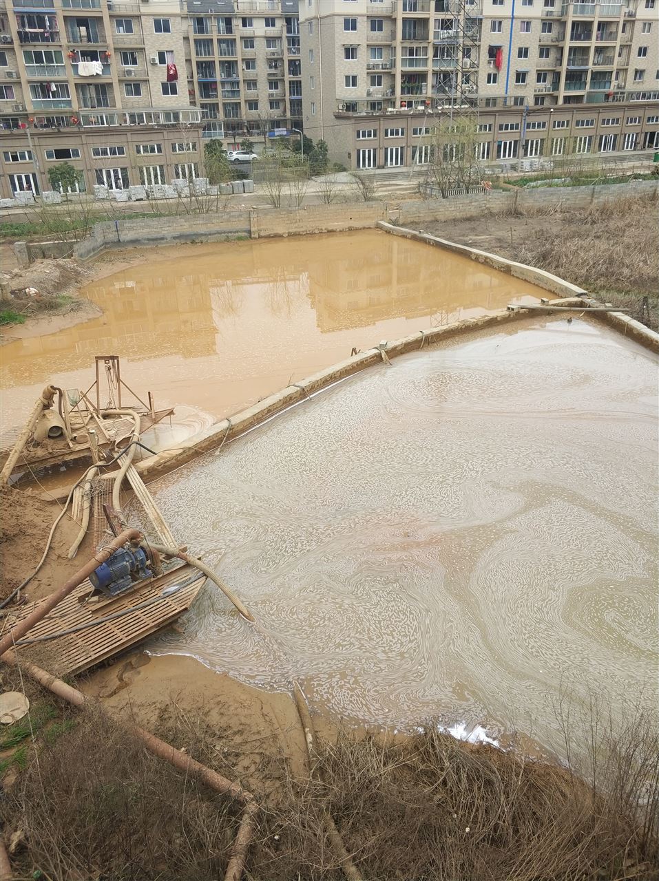 阳新沉淀池淤泥清理-厂区废水池淤泥清淤